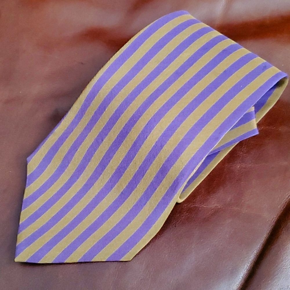 Mario Valentino | Striped Silk Tie